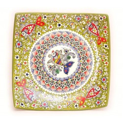 Тарелка керамика Риштана, 30 см