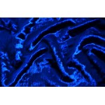 Классическая бархатная ткань синего цвета