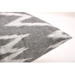Декоративная подушка Серый штрих