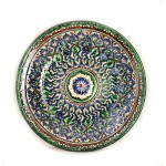 Узбекская керамическая тарелка  